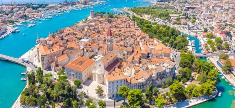 From Split or Trogir: Trogir and Blue Lagoon Half-Day Trip - Trogir’s hour on the UNESCO streets: what to do with your time
