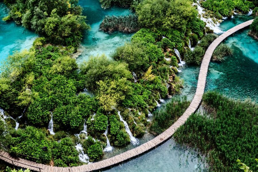 From Split: Plitvice Lakes Full-Day Trip - National park entry tickets: Not included, cash at the meeting point
