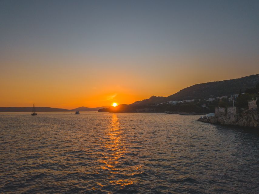From Split: Private Sunset Boat Tour - Music, a quick swim, and snorkeling gear that makes it optional
