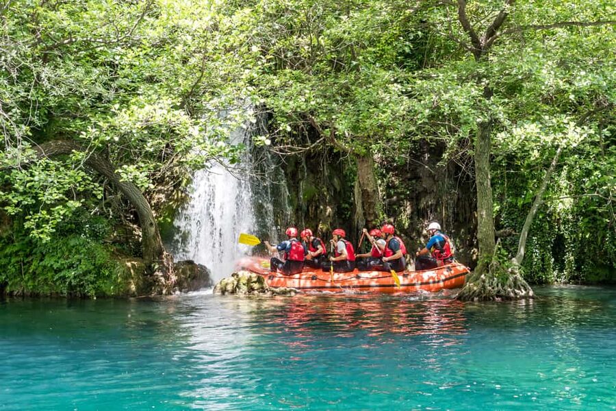From Split: Rafting, Cave exploring, Cliff jumping w/ Picnic - Getting from Split to the river without turning it into a logistical project