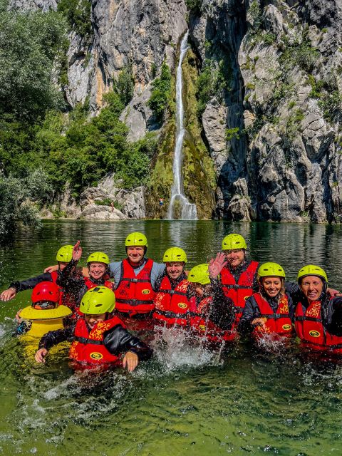 From Split/Šestanovac: Canyoning on Cetina River - The 100 m Rock Tunnel: A Small Moment That Changes the Whole Tour