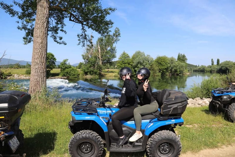 From Split: Three Rivers Quad Tour with Swimming and Lunch - ATV quad day in Dalmatian hinterland, not just another Split excursion