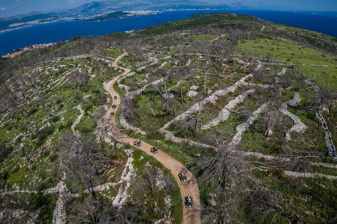 From Split & Trogir: ATV Quad Tour on Island Čiovo - The 30-minute training and test drive: how to feel comfortable fast