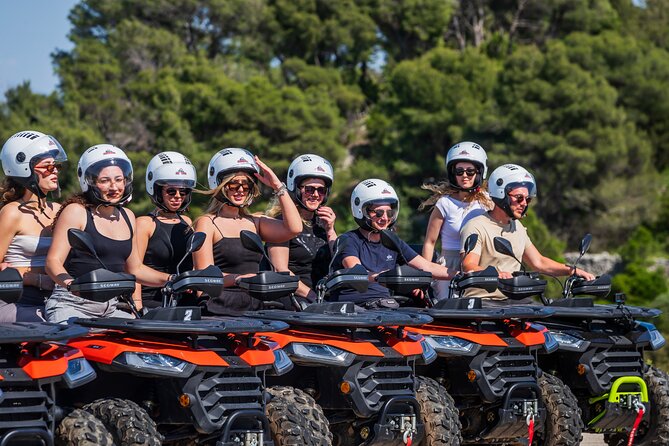 From Split & Trogir: ATV Quad Tour on Island Čiovo - Getting to Slatine and the Quad Adventures Pine Tree base