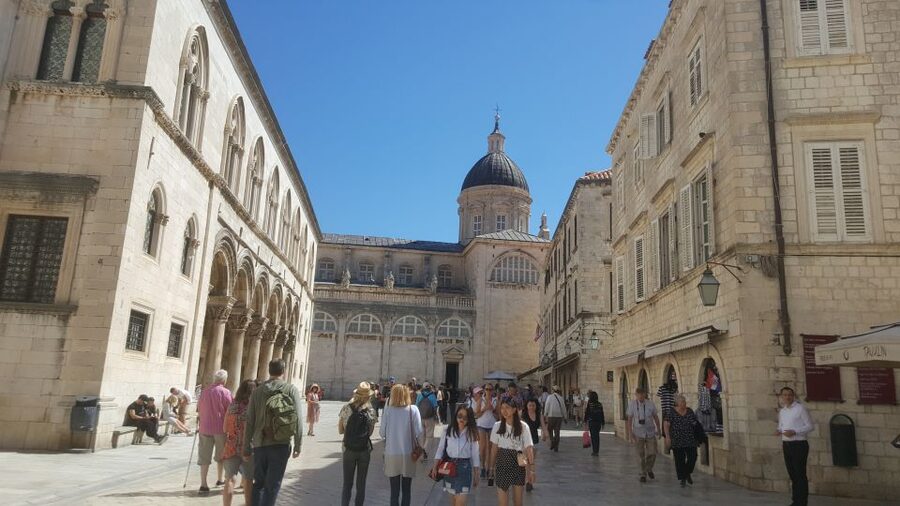 From Split/Trogir: Dubrovnik Guided Tour with a Stop in Ston - Dominican Monastery, St Blaise, and the Rector’s Palace for the “why this mattered” factor