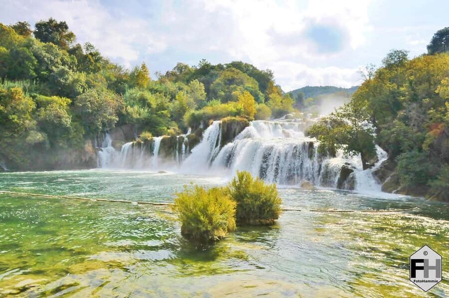From Split & Trogir: Krka Waterfalls and Primošten - Primošten Free Time: Swim, Relax, and Fit in a Late Lunch