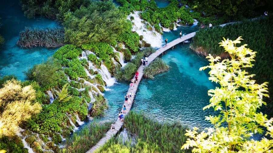 From Split/Trogir/Omiš: Plitvice Lakes Guided Group Tour - The Walking Reality: Planks, Uneven Ground, and How to Stay Comfortable