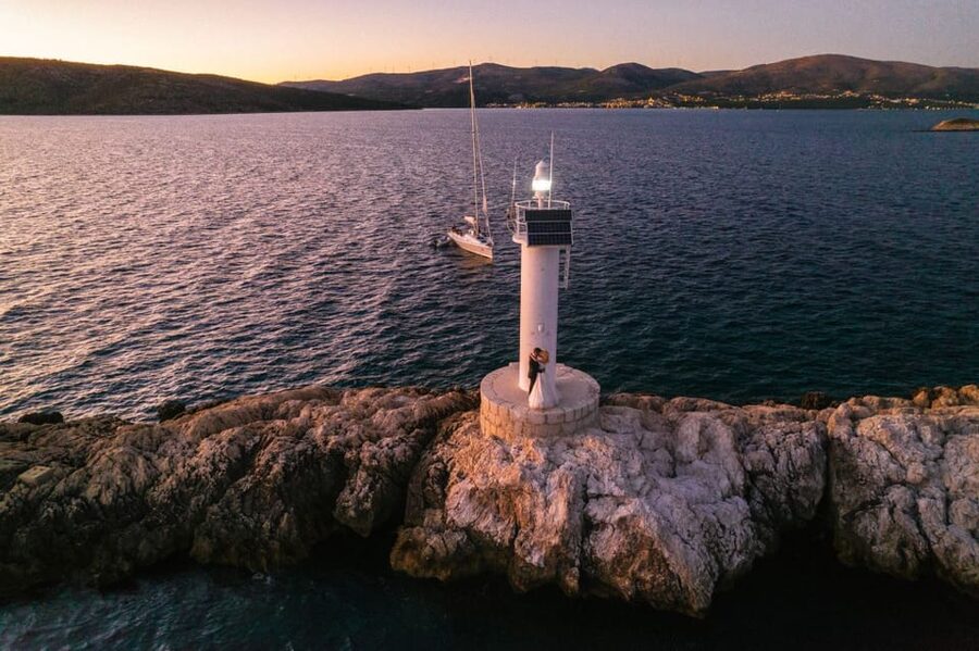 From Trogir Day sailing (private tour) - Kritule Bay: Small Beach, Turquoise Water, and a Swim Stop That Feels Almost Yours