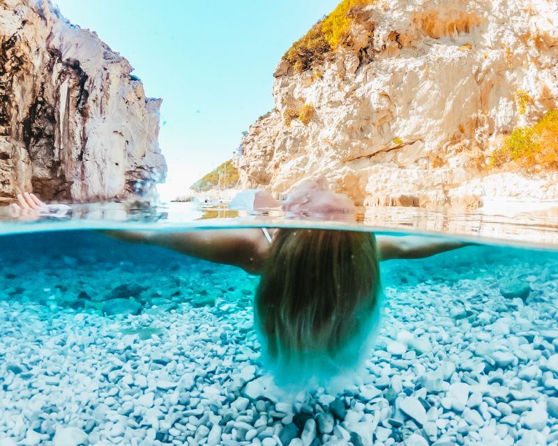 From Trogir or Split: Full-Day Blue Cave & Hvar Island Tour - Budikovac Blue Lagoon: Snorkeling Gear Included, Swim Time Guaranteed