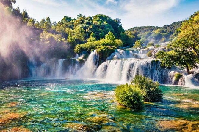 From Trogir, Seget, Okrug: Krka Waterfalls & Šibenik Culture Tour - Entering Krka National Park Through Lozovac, What to Do With Your Two Hours
