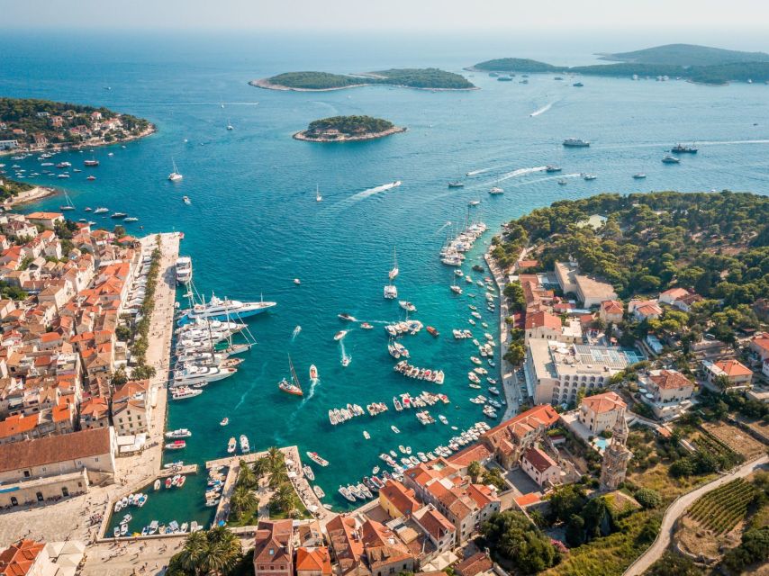 From Trogir/ Split: Hvar & Pakleni Islands Private Boat Tour - Morning Start at Matejuska Pier, Then Milna on Brac for Coffee