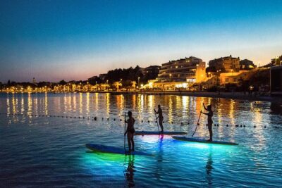 Glowing Stand-Up Paddle Experience in Split