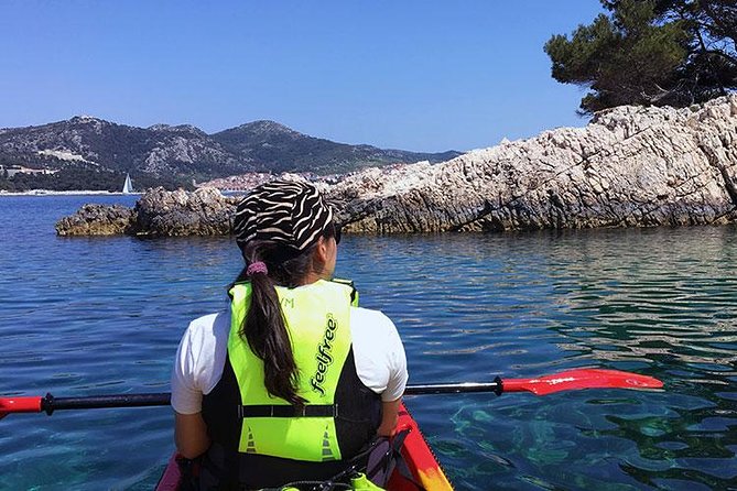 Guided kayaking tour to Pakleni islands - Stop 1 on the Pakleni Islands: coves, pine shade, and near-by beaches