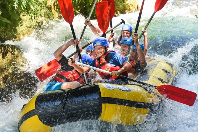 Half-Day Rafting Experience on Cetina River with Cliff Jumping and more - Photos at the end: paying for memories, without chasing a camera