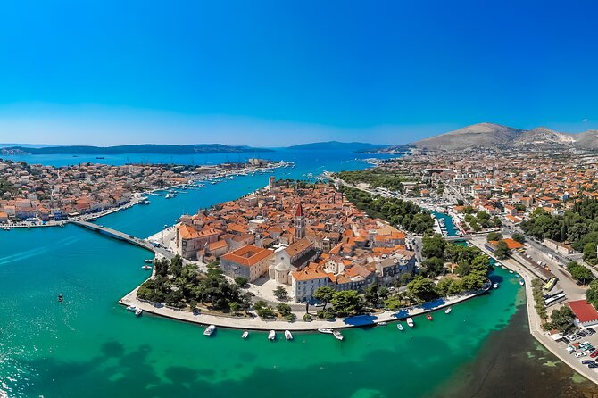 Half Day Tour: Blue Lagoon, UNESCO Town of Trogir, island Ciovo - The real value of a 73.77 half-day plan from Split