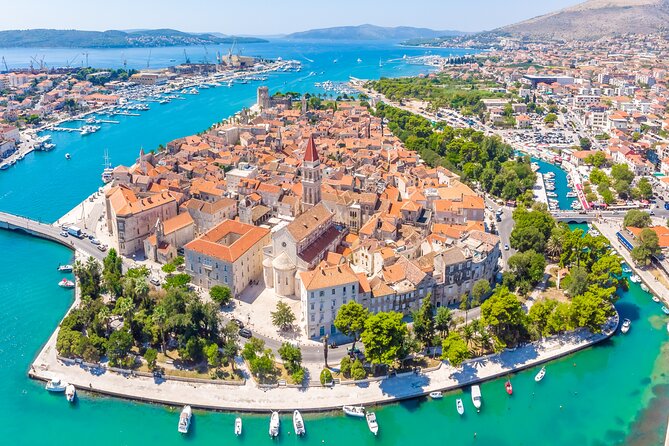 Half Day Tour: Blue Lagoon, UNESCO Town of Trogir, island Ciovo - Speedboat time to Blue Lagoon: what the water stop is really like