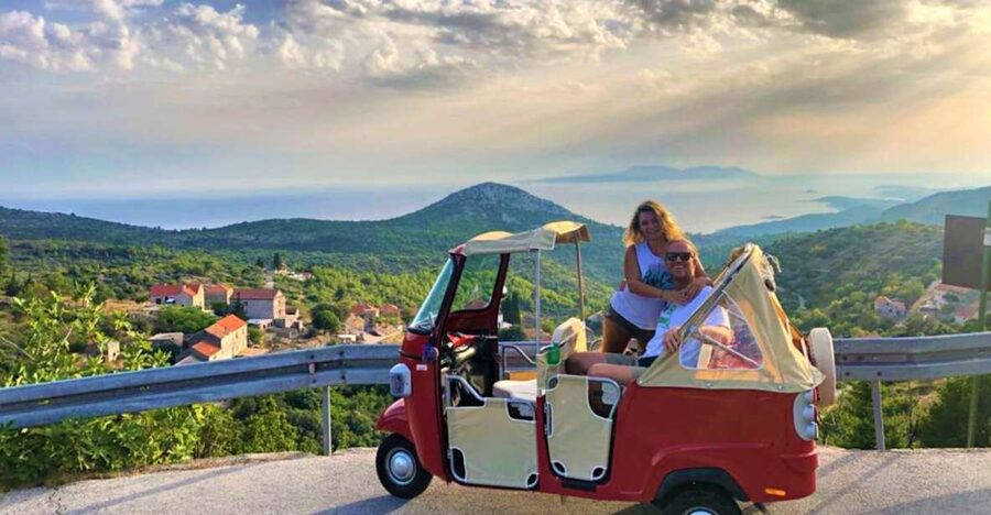 Hvar: Tuk Tuk island tour - Why a tuk tuk tour works so well on Hvar