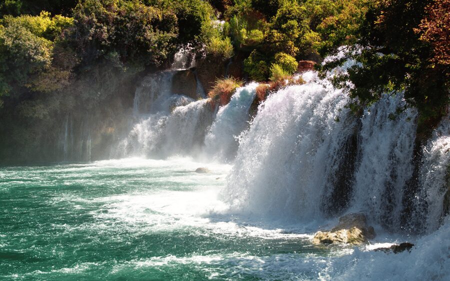 Krka National Park Waterfalls Group Tour from Split - Skradin by boat: small-town time, a pretty marina, and beach options