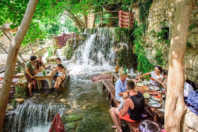Krka Waterfalls and wine tasting Tour from Split or Trogir - Skradinski buk at Krka: boardwalk feeling, plus the restored stone village