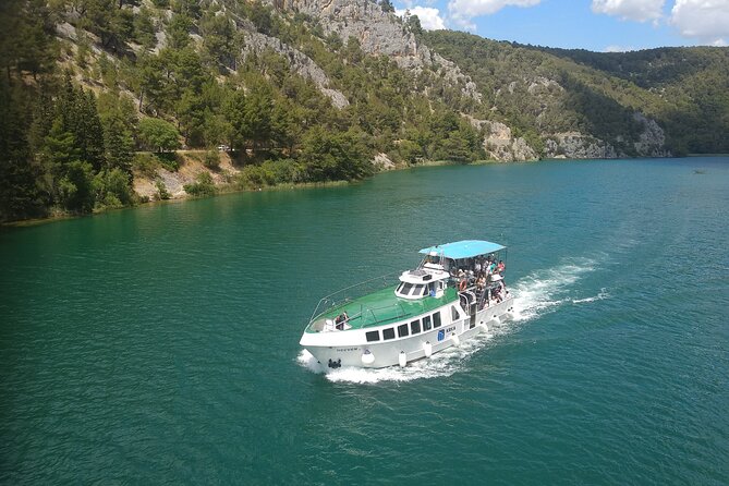 Krka Waterfalls Day Tour with Boat Ride from Split and Trogir - The included boat cruise through the Krka canyon to Skradin
