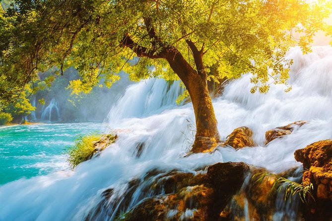 Krka Waterfalls & Primošten from Trogir, Seget, Čiovo & Kaštela - The boat ride to Skradin, plus your swim call