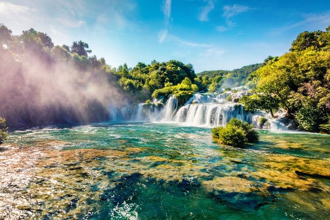 Krka Waterfalls & Primošten from Trogir, Seget, Čiovo & Kaštela - The ride from Trogir, Seget, Čiovo, and Kaštela, made simple