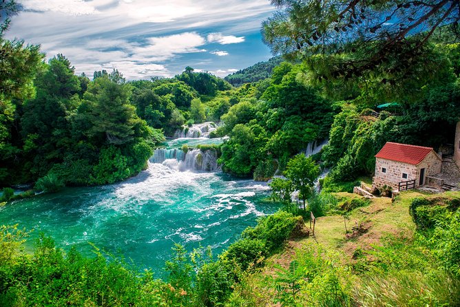 Krka Waterfalls Tour from Split with Boat Ride & Swimming - Skradinski Buk waterfall tour: mills, washing columns, and camera time