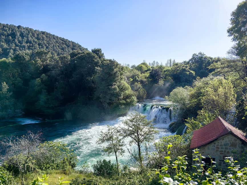 Krka waterfalls tour with lunch from Split - Šibenik After Krka: 1.5 Hours to Walk, Look, and Reset