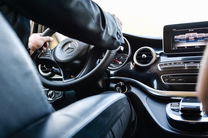 Luxury private transfer: Split airport to Split - The meet-and-greet moment: your driver finds you fast