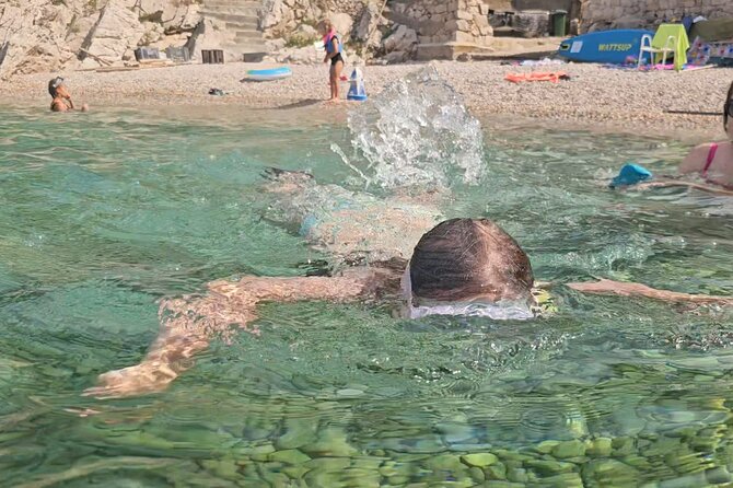 Makarska: 3 Island Speedboat Tour with Little Blue Cave & Lagoon - Little Blue Cave: the star stop, with sea-condition reality built in