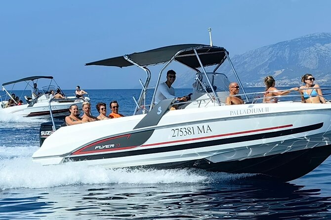 Makarska: 3 Island Speedboat Tour with Little Blue Cave & Lagoon - What you actually get for the price: value in the gear and the time