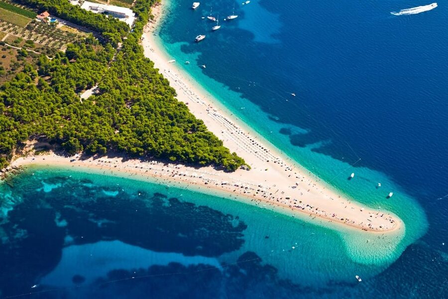Makarska: Golden Horn, Bol, Hvar & Paklinski Islands Tour - Pakleni Islands: crystal-clear bays and a short, satisfying swim break