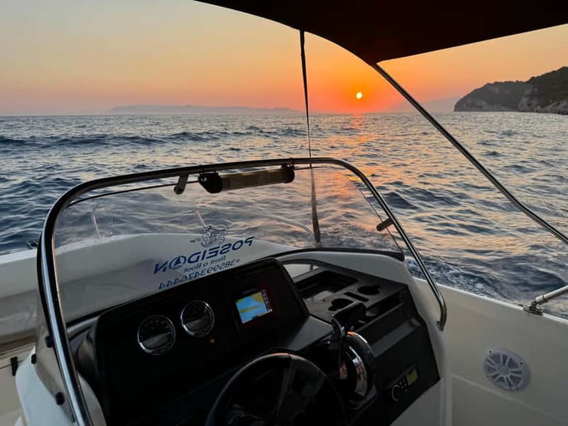 Makarska: Sunset private boat tour from Makarska - Nugal Beach snorkeling stop: time to swim, float, and actually use the gear
