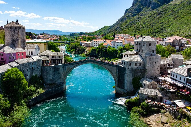 Mostar and Herzegovina Tour with Kravica Waterfall from Split & Trogir - Mostar’s bazaars, mosque views, and why coffee shows up on the tour