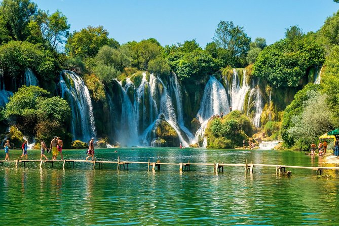 Mostar and Kravica Waterfall Discovery Day Trip from Split or Trogir - Free Time in Mostar: How to Use About 2.5 Hours Like a Pro