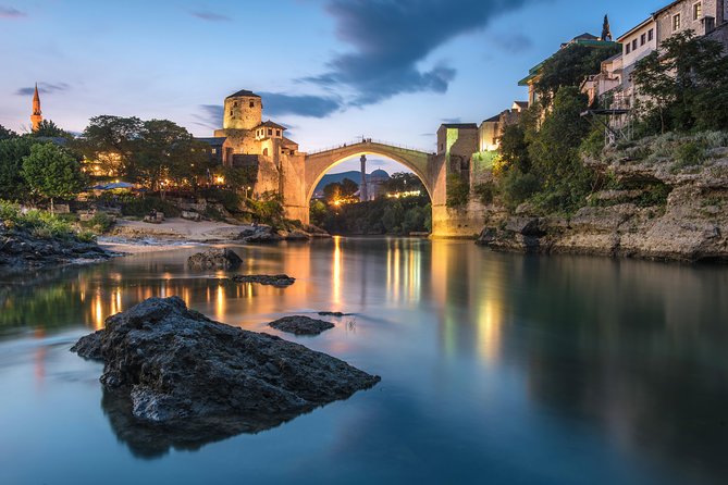 Mostar & Kravice waterfalls full-day guided tour from Split - Mostar’s Old Bridge and Old Town: The 2.5-Hour Core of the Day