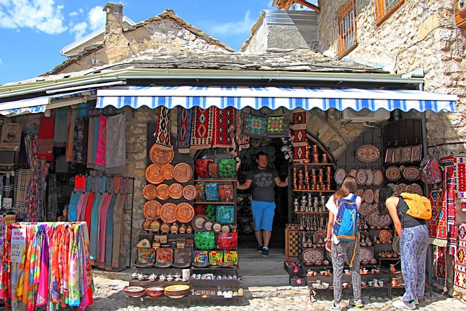 Mostar & Kravice waterfalls full-day guided tour from Split - Kravice Waterfalls: Entrance Fees, Swim Time, and Trail Choices