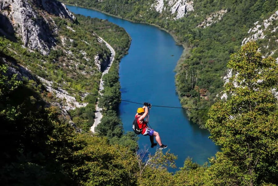 Omiš: 3-Hour Cetina Canyon Zipline Experience - From Omiš to the Cetina Canyon, expect a quick shift into adventure