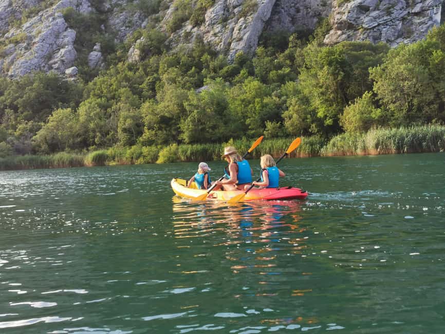 Omiš/Split: 4h Kayaking in Cetina Protected Nature Park Area - Kayaking the Cetina From Omiš, Not a One-Track Group Ride