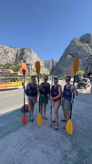 Omiš/Split: 4h Kayaking in Cetina Protected Nature Park Area - Landmarks You Pass: Mirabella Fortress, WWII Bunkers, Zakučac, and Radmanove Mlinice