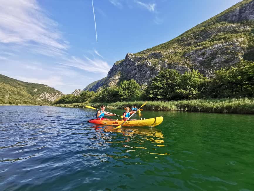 Omiš/Split: 4h Kayaking in Cetina Protected Nature Park Area - Your 4 Hours On the Water: Rental Time, Your Pace
