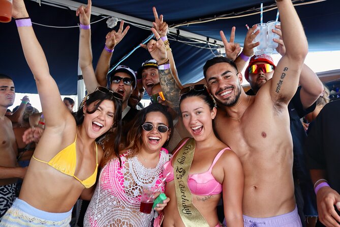 Out to Sea Split Boat Party w/ Blue Lagoon Swim, Dj & Afterparty - Your afternoon itinerary: from pre-party to panoramic cruise
