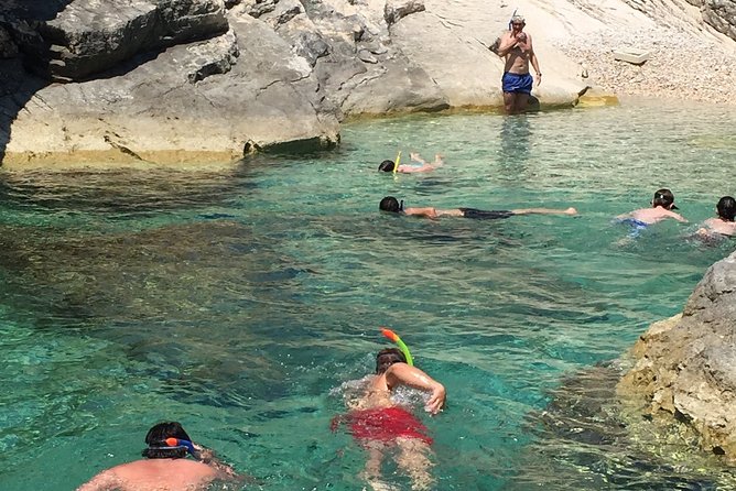 Private Blue and Green Cave Tour from Hvar Town - Budikovac Island, Blue Lagoon time: float, snorkel, and do less