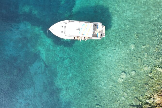 Private Blue Lagoon and Hidden Bays tour from Split & Brac for 12 - Stop 1 Solta Island, where the swim starts the day right