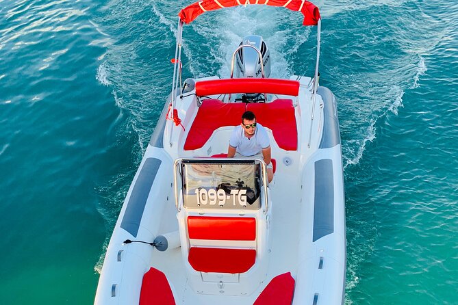 Private Blue Lagoon and island Solta speedboat tour - FULL DAY - Blue Lagoon and Krknjaši Bay: where the water steals the show