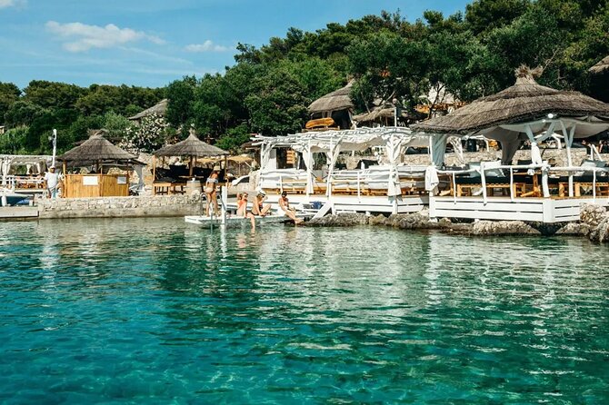 Private Boat Tour from Hvar - Blue and Green cave, Vis, and the Pakleni islands - Stiniva Cove on Vis Island: Cliff Drama and a Cave-Origin Beach