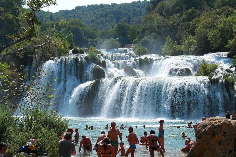 Private Day Tour Krka Waterfalls & Game of Thrones - Rain, Mud, and the Wet-Day Reality