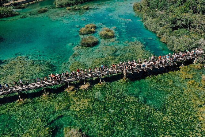 Private Full-Day Krka Waterfalls Tour with Wine Tasting - Skradin Break: Swim Time Where River Meets Sea