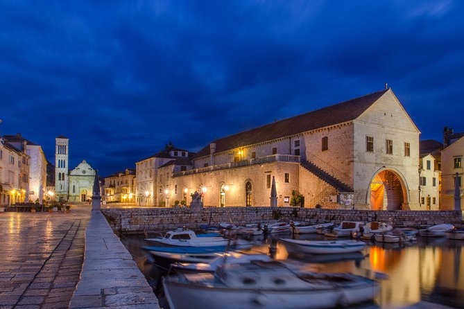Private Hvar Tour-Historic Old Town, Hidden Gems & Local Stories - Stop 4: Sv. Stephen’s Square and the Arsenal theatre, Hvar’s living room