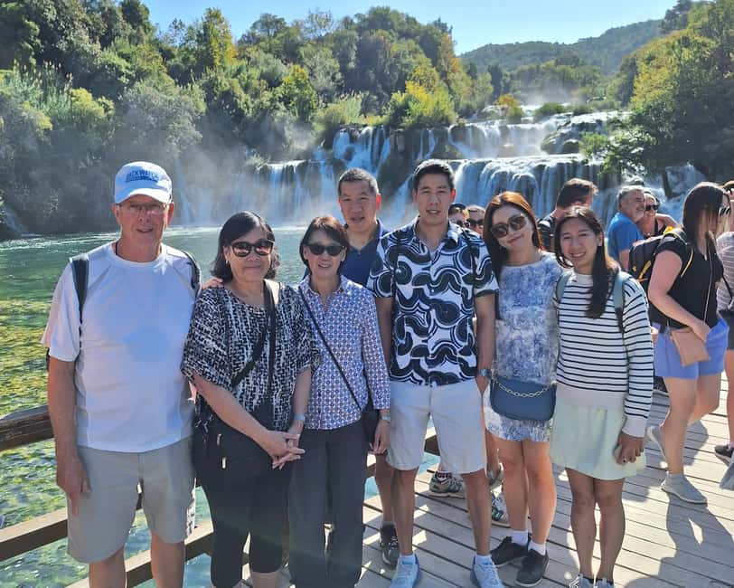 Private Krka falls tour from Split with Wine Tasting & Lunch - Private Split pickup: comfort matters when you want daylight